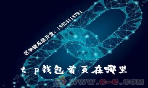 t p钱包首页在哪里